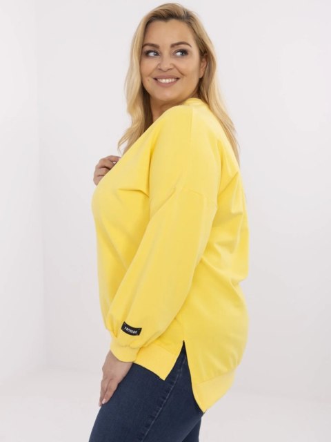 Bluza RV-BZ-A599.82 żółty Bluza RV-BZ-A599.82 żółty
