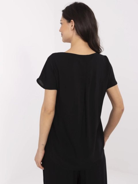 Bluzka D73761M11171B czarny XXL Bluzka D73761M11171B czarny XXL