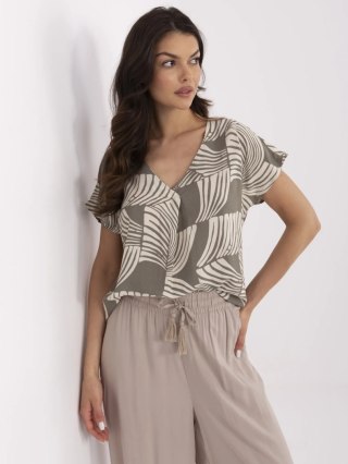 Bluzka D73771M11171D khaki S