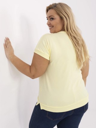 Bluzka RV-BZ-A602.89 jasny żółty