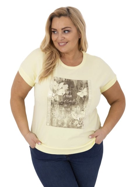 Bluzka RV-BZ-A602.89 jasny żółty