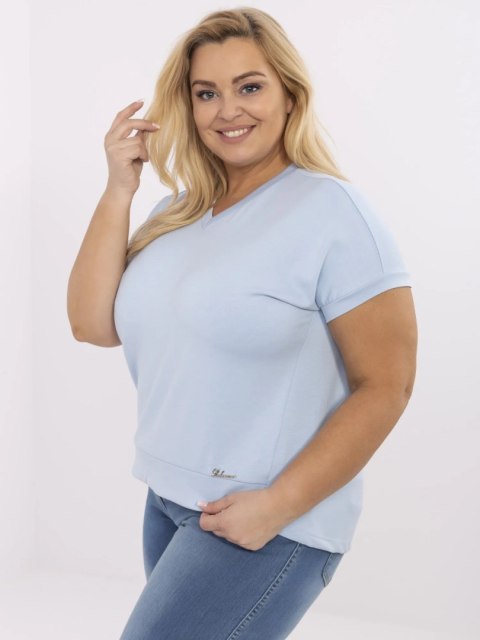 Bluzka RV-BZ-A614.81 jasny niebieski