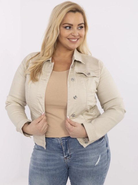 Kurtka HM-KR-BS6219-2.87 beżowy 3XL Kurtka HM-KR-BS6219-2.87 beżowy 3XL