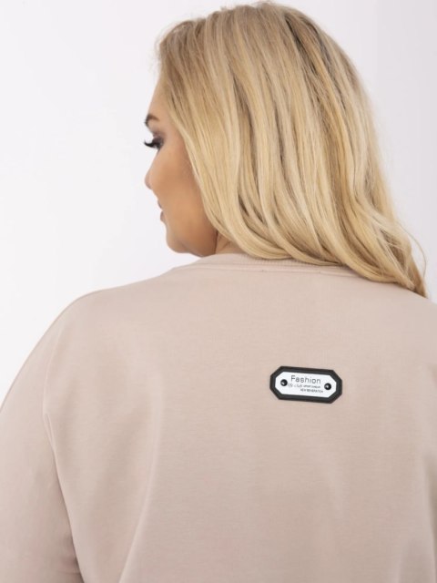 Bluza RV-BZ-A599.82 beżowy Bluza RV-BZ-A599.82 beżowy