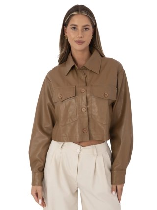 Kurtka HM-KR-MC1201.73P camelowy L