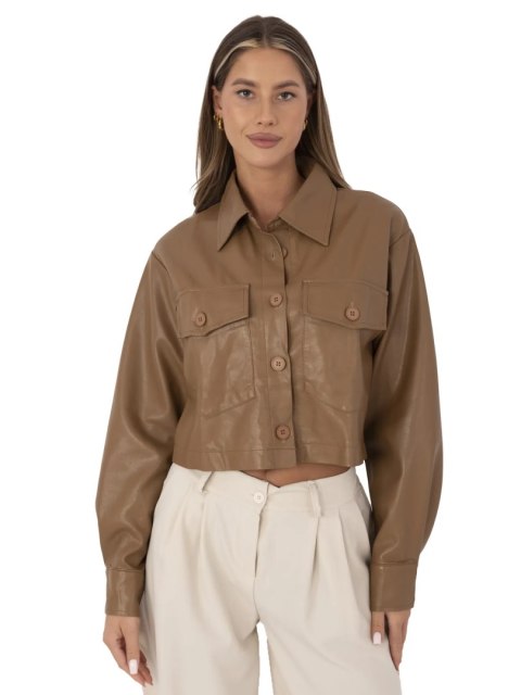 Kurtka HM-KR-MC1201.73P camelowy L Kurtka HM-KR-MC1201.73P camelowy L