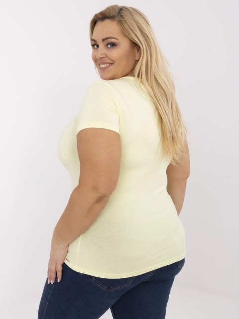 T-shirt RV-TS-A556.03 jasny żółty 2XL T-shirt RV-TS-A556.03 jasny żółty 2XL