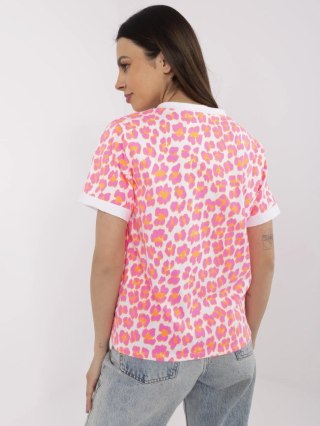 Bluzka MI-BZ-M6313.94 fluo różowy