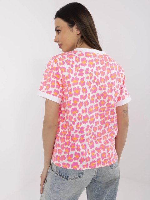 Bluzka MI-BZ-M6313.94 fluo różowy