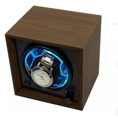 Rotomat szkatułka etui automatyczne na zegarek drewno 14 x 12 x 12 cm PD144 Rotomat szkatułka etui automatyczne na zegarek drewno 14 x 12 x 12 cm PD144