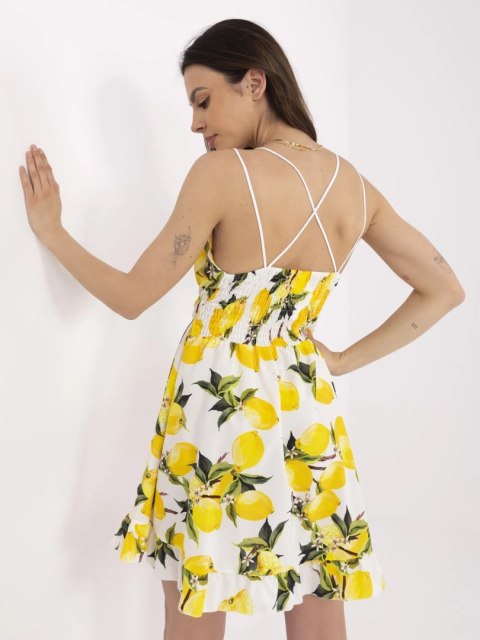 Sukienka MI-SK-22099.76 ecru