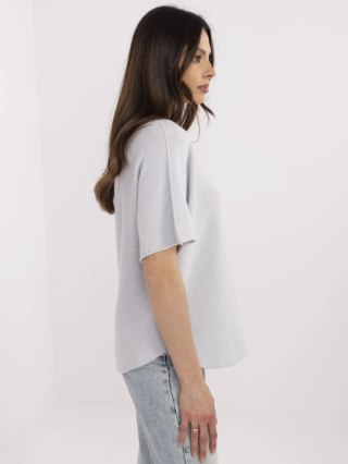 Sweter MO-SW-0702.36 jasny szary