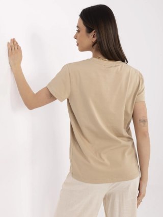 T-shirt CLM-TS-1640.87 beżowy M