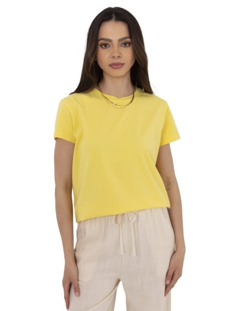 T-shirt CLM-TS-1640.87 żółty M