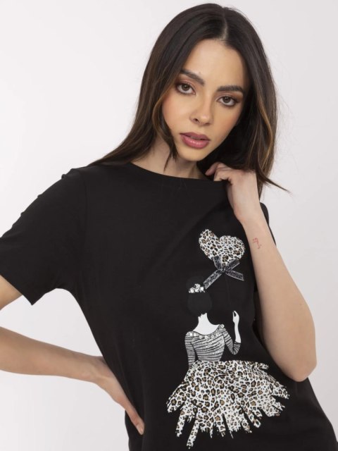 Bluzka CLM-BZ-1702.89 czarny XL