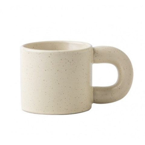 Ceramiczny, nakrapiany kubek z uchem 300 ml CUP21 Ceramiczny, nakrapiany kubek z uchem 300 ml CUP21