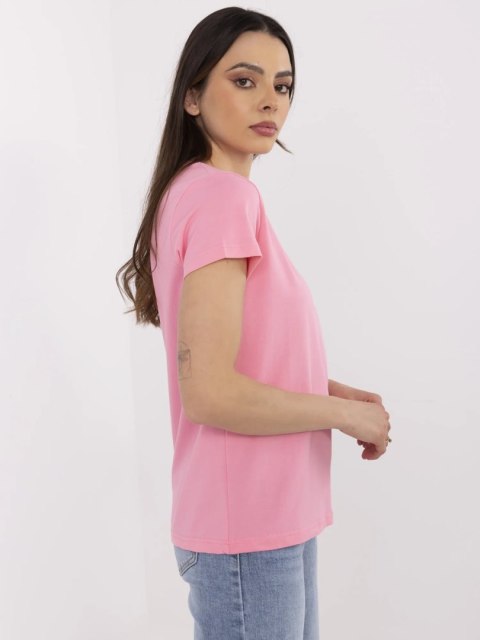 T-shirt CLM-TS-1639.12 różowy L