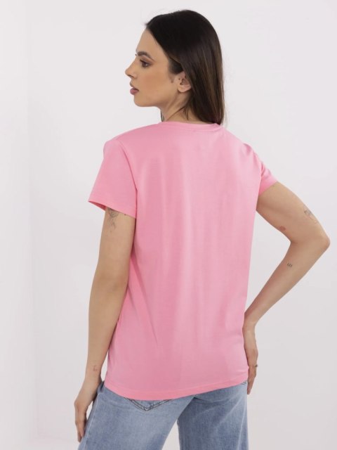 T-shirt CLM-TS-1639.12 różowy L