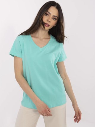 T-shirt CLM-TS-1639.12 turkusowy M