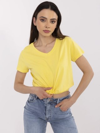 T-shirt CLM-TS-1639.12 żółty M