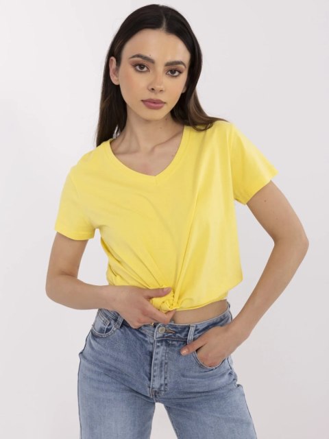 T-shirt CLM-TS-1639.12 żółty M