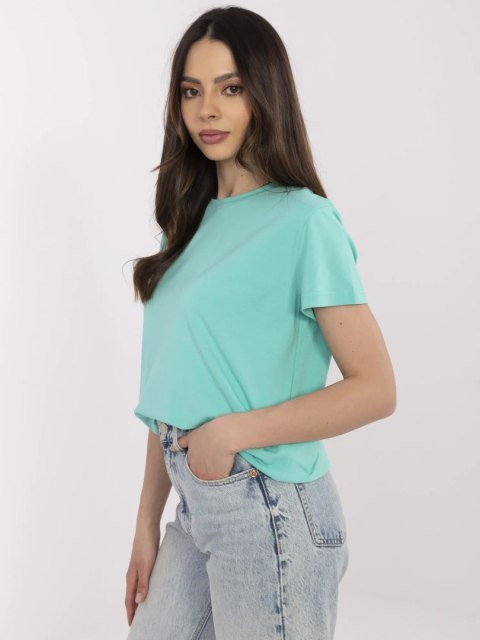 T-shirt CLM-TS-1640.87 turkusowy M
