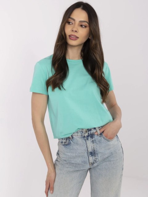 T-shirt CLM-TS-1640.87 turkusowy M