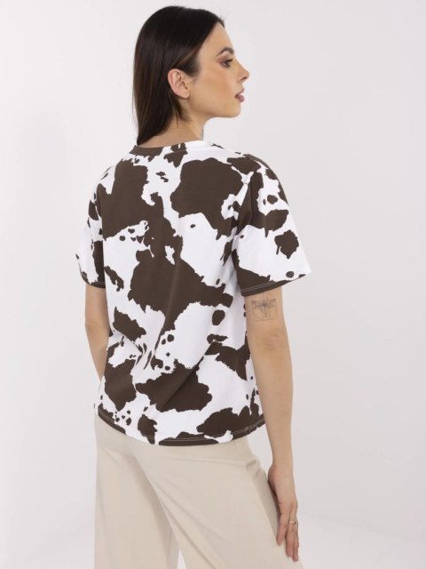 T-shirt MI-TS-M63131.97 brązowy