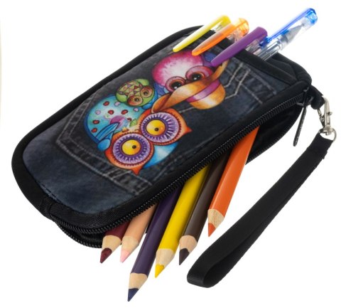 Etui kolorowe-piórnik/portmonetka dla dzieci - Loren Etui kolorowe-piórnik/portmonetka dla dzieci - Loren
