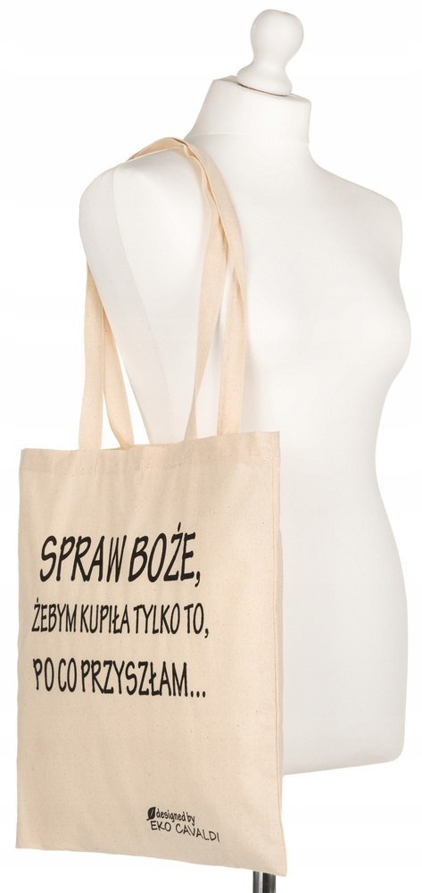 Bawełniana torba typu shopper bag Bawełniana torba typu shopper bag