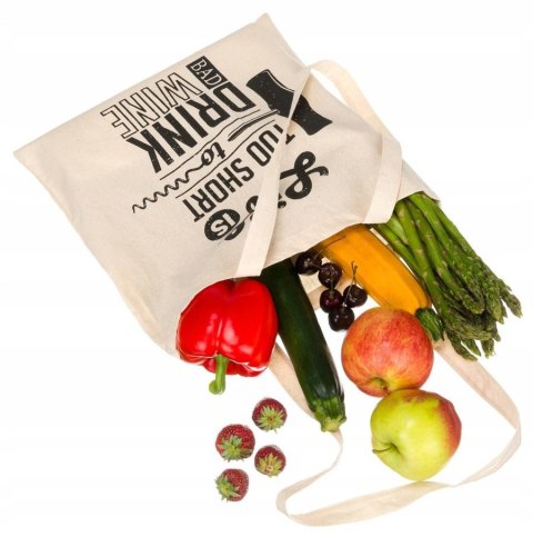 Bawełniana torba typu shopper bag Bawełniana torba typu shopper bag