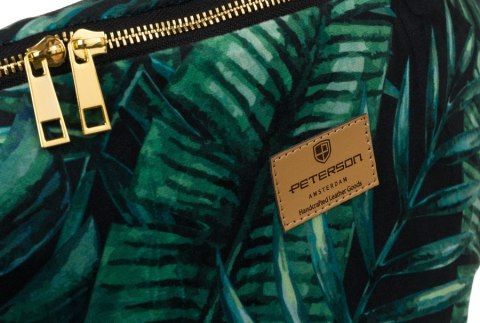 Duża saszetka damska z poliestru - Peterson