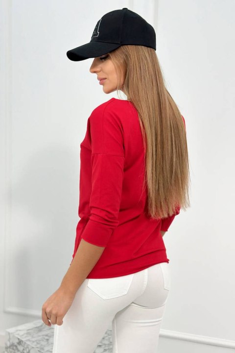 Bluzka Casual czerwona Bluzka Casual czerwona