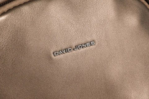 Stylowy plecak damski ze skóry ekologicznej - David Jones