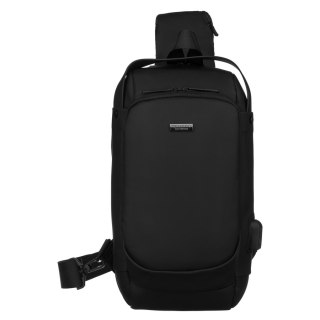 Saszetka na ramię z portem USB - Peterson