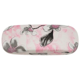 Eleganckie etui na okulary w kwiatowy wzór - 4U Cavaldi
