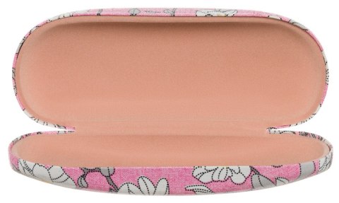 Eleganckie etui na okulary ze skóry ekologicznej z kwiatowym wzorem - 4U Cavaldi Eleganckie etui na okulary ze skóry ekologicznej z kwiatowym wzorem - 4U Cavaldi
