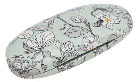 Eleganckie etui na okulary ze skóry ekologicznej z kwiatowym wzorem - 4U Cavaldi Eleganckie etui na okulary ze skóry ekologicznej z kwiatowym wzorem - 4U Cavaldi