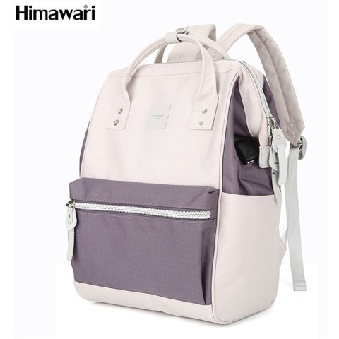 Pojemny plecak na laptopa z portem USB - Himawari