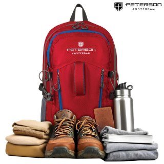 Pojemny plecak turystyczny Outdoors z systemem wentylacji - Peterson