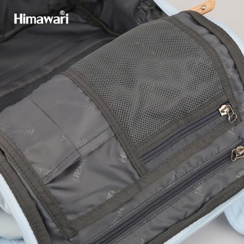 Plecak w odcieniach beżu i niebieskiego na laptopa - Himawari