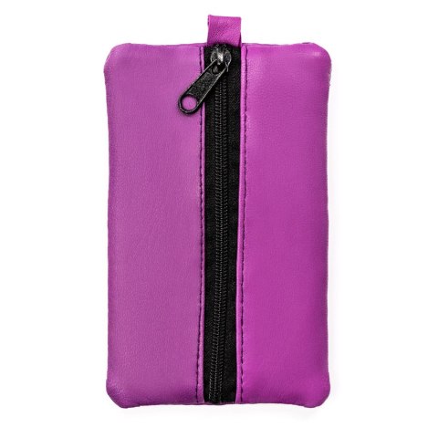 Etui na klucze ze skóry naturalnej w fioletowym kolorze Etui na klucze ze skóry naturalnej w fioletowym kolorze