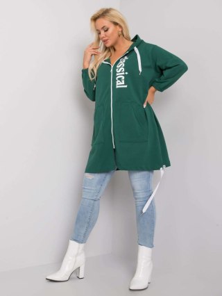 Bluza RV-BL-6793.12 ciemny zielony
