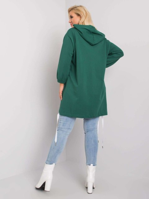 Bluza RV-BL-6793.12 ciemny zielony Bluza RV-BL-6793.12 ciemny zielony