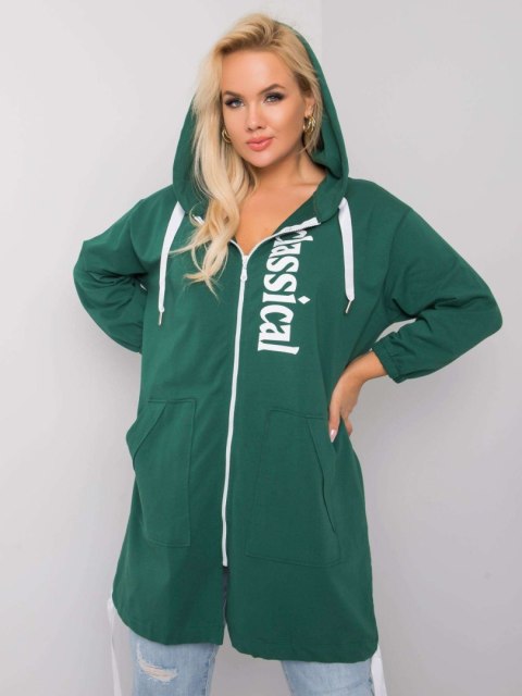 Bluza RV-BL-6793.12 ciemny zielony Bluza RV-BL-6793.12 ciemny zielony