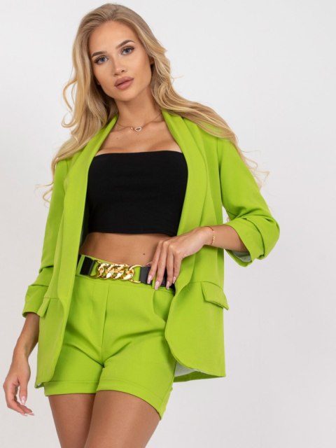 Komplet DHJ-KMPL-7684-1.06 limonkowy 2XL Komplet DHJ-KMPL-7684-1.06 limonkowy 2XL