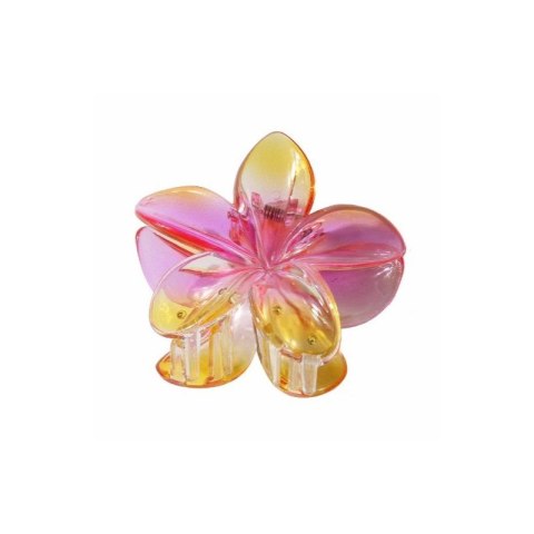 Spinka do włosów klamra XL kwiat OMBRE lato 7,5 x 8cm SP322 Spinka do włosów klamra XL kwiat OMBRE lato 7,5 x 8cm SP322