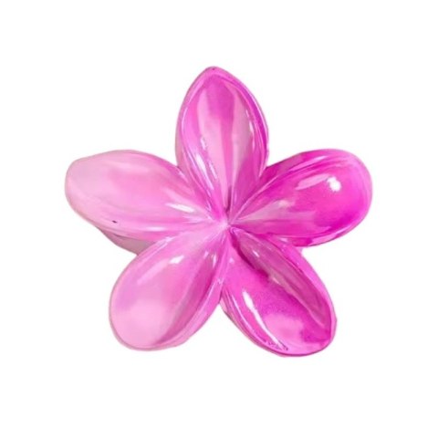 Spinka do włosów klamra XL kwiat OMBRE różowa lato 7,5 x 7,5cm SP380 Spinka do włosów klamra XL kwiat OMBRE różowa lato 7,5 x 7,5cm SP380