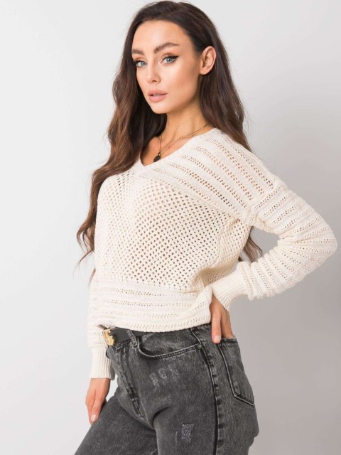 Sweter 234-SW-T130.10 ecru Sweter 234-SW-T130.10 ecru