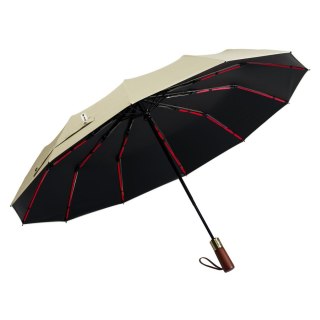 Biały Parasol Automatyczny Peterson z Filtracją UV i Pokrowcem